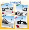 Coolballs White Doggie Car Antenna Topper / Cute Dashboard Buddy (Auto Accessory) 